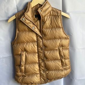 JCrew puffer vest size xxs